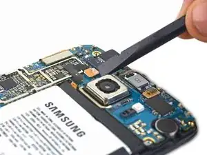 Démontage du connecteur de la batterie du Samsung Galaxy S6