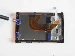 Remplacement du Lcd et des boutons du Olympus Stylus 1030 SW