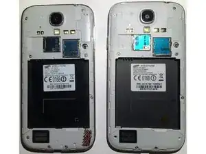 2 modèles de carte mère de Samsung S4 GT-i9500