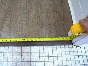 Bande de transition (moulage en T)