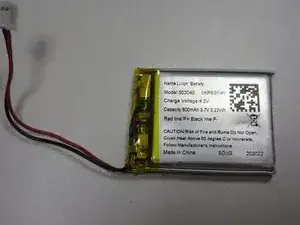 Remplacement de la batterie de la Lunii - Ma Fabrique à Histoires v2