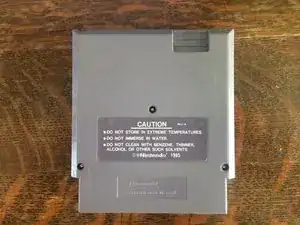 Démontage de la cartouche NES REV-A