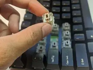 Interrupteur à clé Matias Quiet Click Alps