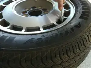 Tige de valve de pneu de voiture