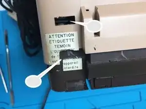 Démontage Minitel Alcatel Telic 1