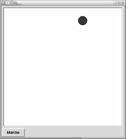 capture d'écran de l'application