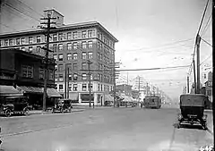 Broadway and Main St, Vancouver - 1922