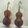 Violoncelle et viole de gambe
