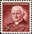 Un timbre à l'effigie de George Eastman