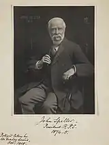 John Spiller, Président de la R.P.S., 1874-75