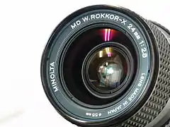 Minolta MD W.RokkorR-X 24 mm f/2,8 (vers 1980)