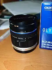 Olympus M Zuiko Digital ED 9-18 mm f/4-5,6 (avril 2010)