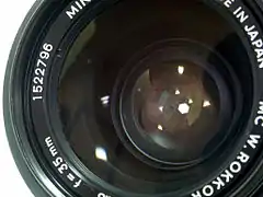 Minolta MC W.ROKKOR 35 mm f/1,8