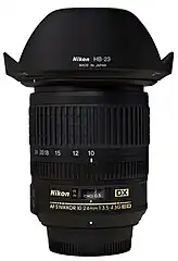 Nikon Nikkor AF-S DX 10-24 mm f/3,5-4,5 G ED (14 avril 2009)