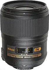 Nikon Micro-Nikkor AF-S 60 mm f/2,8 G ED (2008)