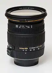 Sigma 17-50 mm f/2,8 EX DC OS HSM (juillet 2010)