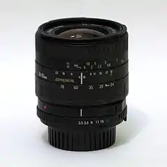 Sigma 24-70 mm f/3,5-5,6 UC (vers 1996)