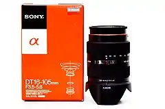 Sony DT 16-105 mm f/3,5-5,6 SAL-16105 (6 septembre 2007)