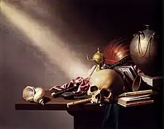 Harmen Steenwijck (1612 - 1656), Vanitasstilleben, vers 1640-50.