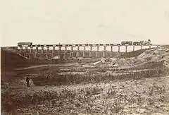 View near Fort Harker, Kansas, 216 miles west of Missouri River