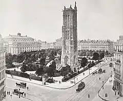 Vue du square Saint Jacques, ca. 1866–70
