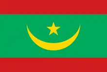 Drapeau de la Mauritanie