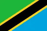 Drapeau de la Tanzanie