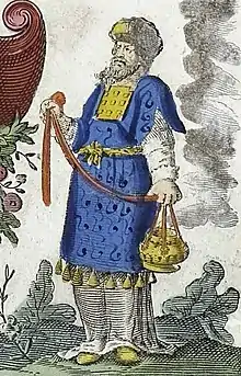 « Grands prêtres d'Israël », Terre sainte de la Terre sacrée de la Promesse qui était autrefois la Palestine, 1648-1664.