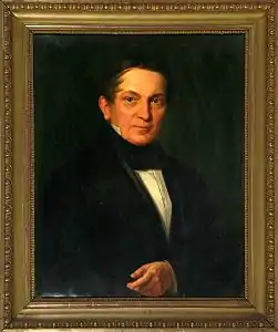 Portrait de Johann Gottfried Stallbaum (de), 1854