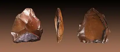 Nucléus Levallois, Paléolithique moyen – Vallée des rois, Égypte