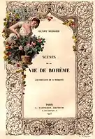 Illustration pour Scènes de la vie de Bohème d’Henry Murger.
