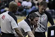 Arbitres de la NBA, basket-ball.