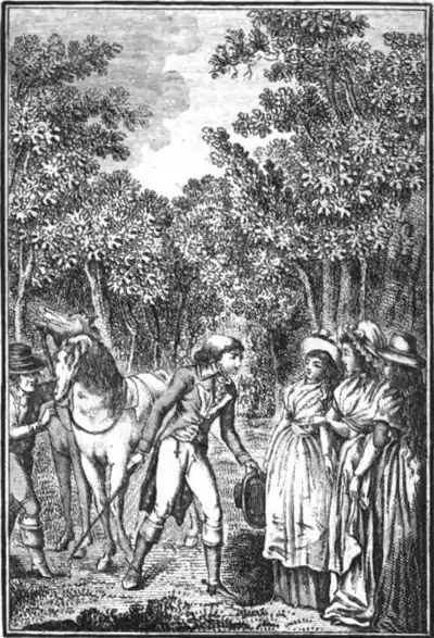 Cette entrevue causa de l’émotion à Cécile. Pag 169. Volume 6