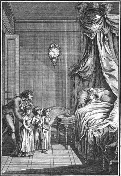 Qui pourrait vous procurer de pareilles consolations, trois pauvres innocens vêtus et nourris par votre libéralité ? Pag 180. Volume 7